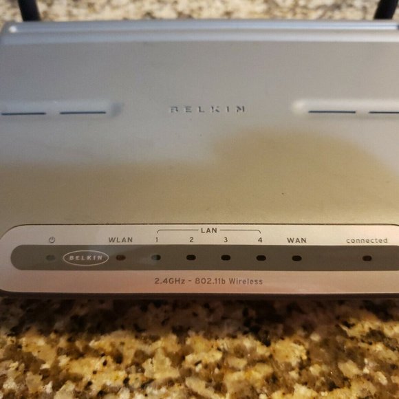 Belkin Model F5D6231-4 Wireless Cable DSL Gateway Router 802.11b 11Mbps #1006FF - Picture 2 of 4